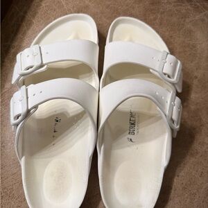 Birkenstock Women's White Arizona Sandals
